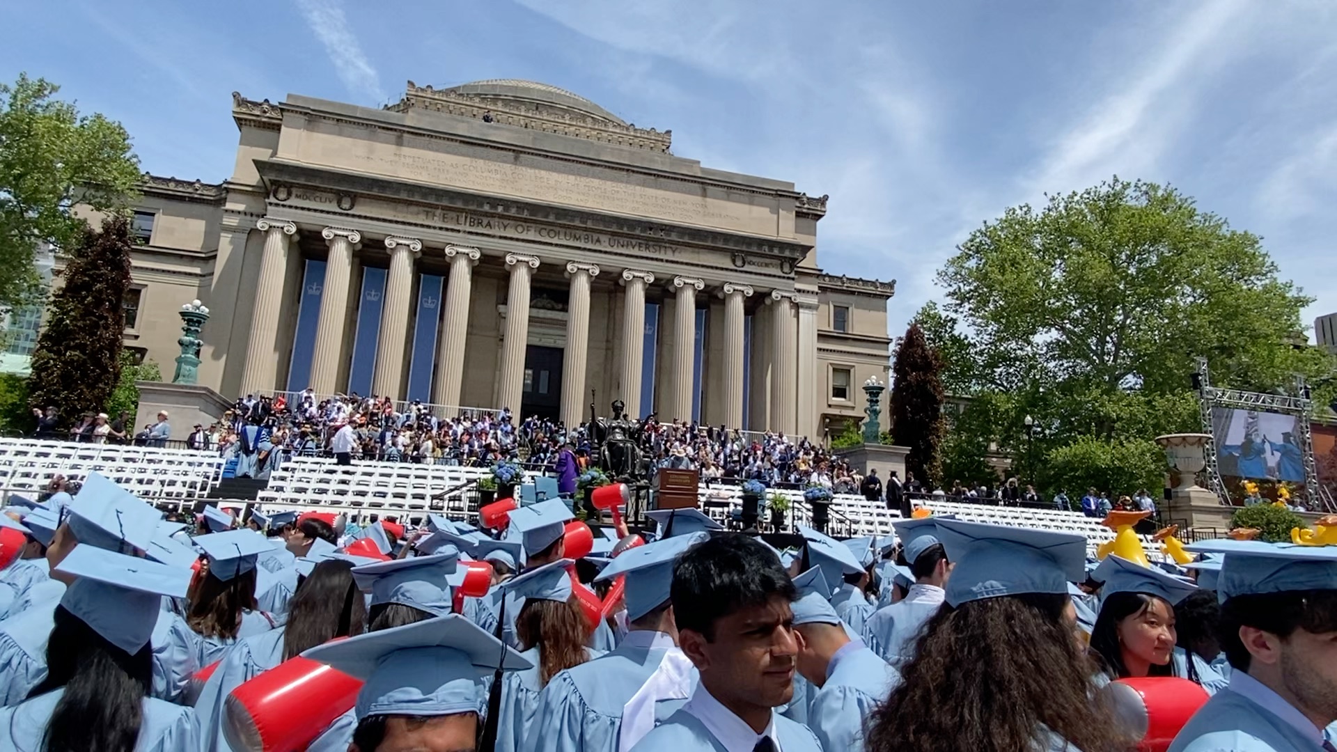 [图]哥伦比亚大学2022毕业典礼Empire State of Mind