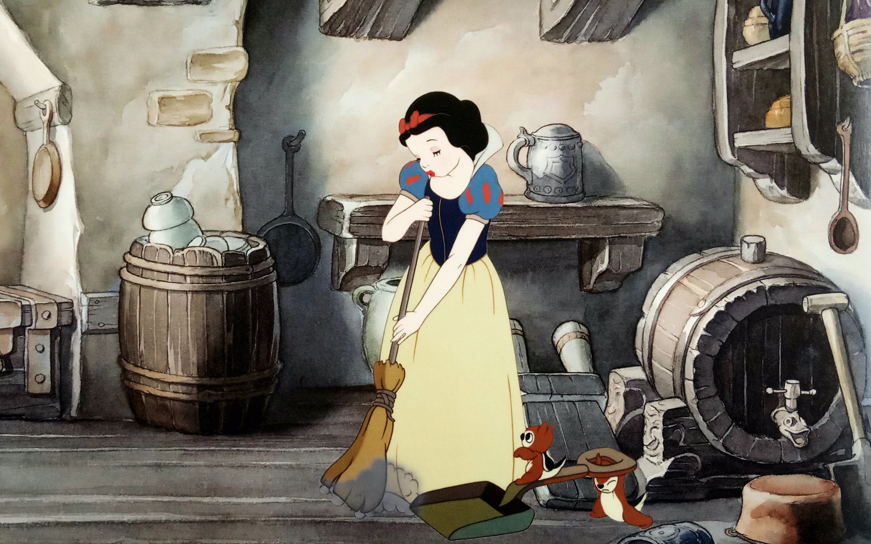 迪士尼白雪公主1937图片