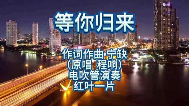 电吹管演奏《等你归来》