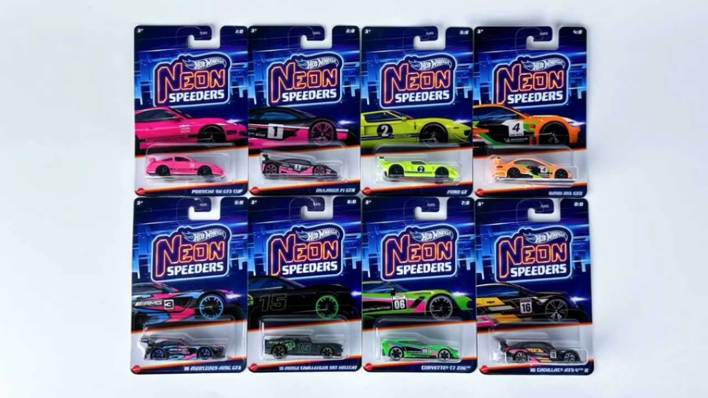 风火轮 2024 neon speeders 开箱