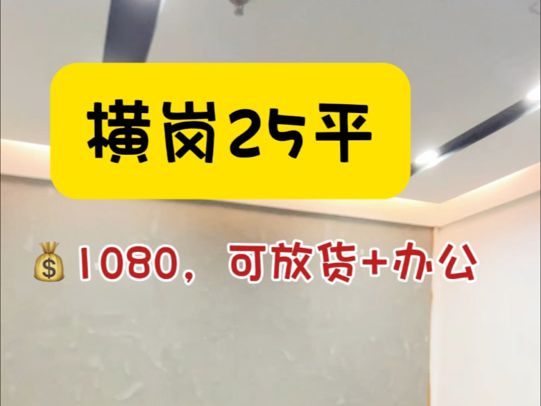 横岗25平的办公室只要1080,还是全包的哦#共享办公 #注册公司 #龙岗办公室 #深圳办公室出租哔哩哔哩bilibili