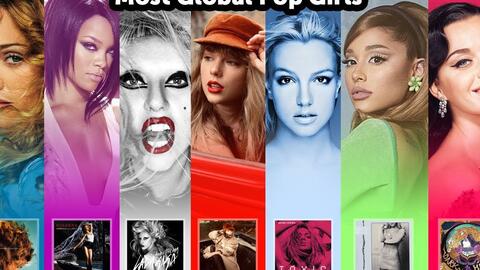 女歌手全球冠单夺冠总周数排名世界级天后排名那个女人又断层了 哔哩哔哩