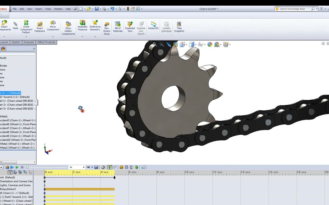 【教程搬运】Solidworks制作链条动画的技巧哔哩哔哩bilibili