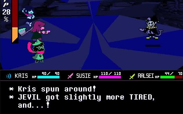 【deltarune】当你让kris转他个几十百把下时:kris