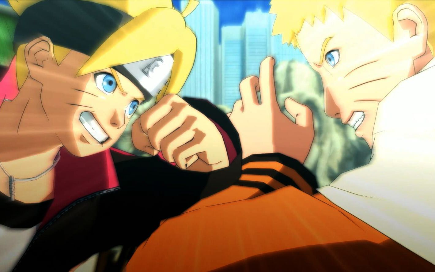 究极风暴4 父子对决 博人vs鸣人_哔哩哔哩 (゜-゜)つロ 干杯~-bili