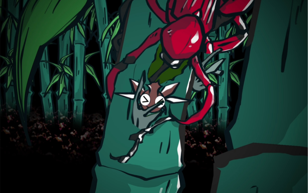 它误入了一片竹象林,被#竹象虫 抓住了?该怎么办?