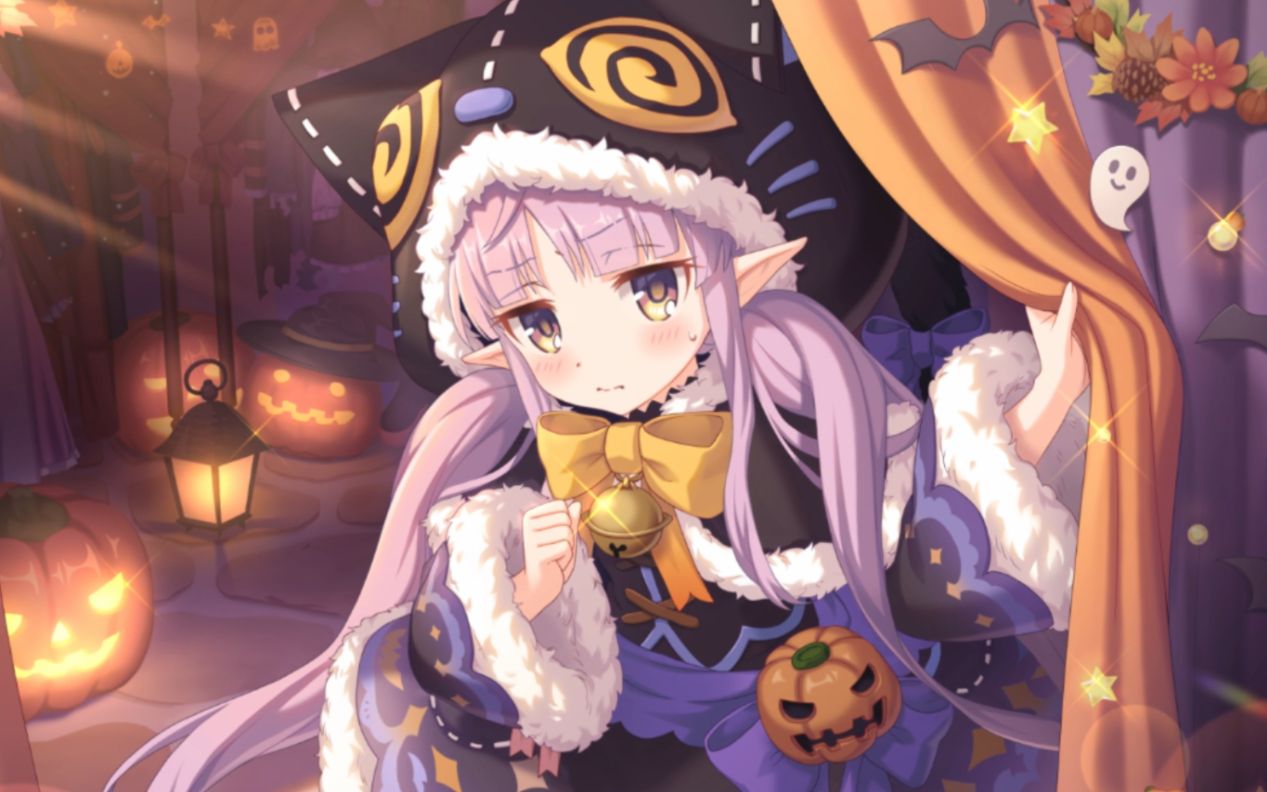 【公主连接】一井石挑战万圣镜华池(万圣小仓唯)