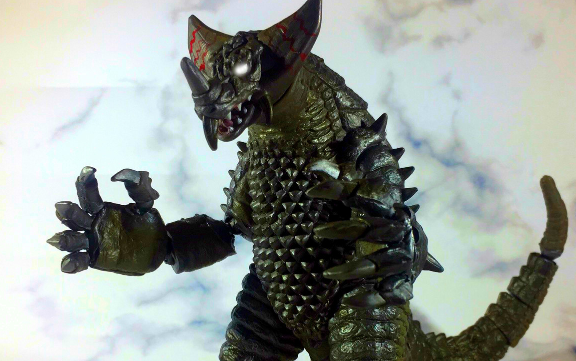 杀老师的模玩自改伪ultraact大怪兽之战怪兽ex哥莫拉可动渣改造奥特曼