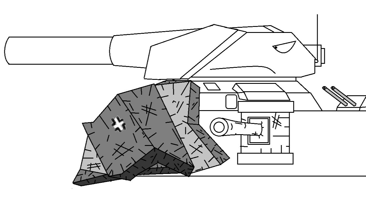 gerand回归德国的巨鼠魔改(本期为线稿,下期继续)