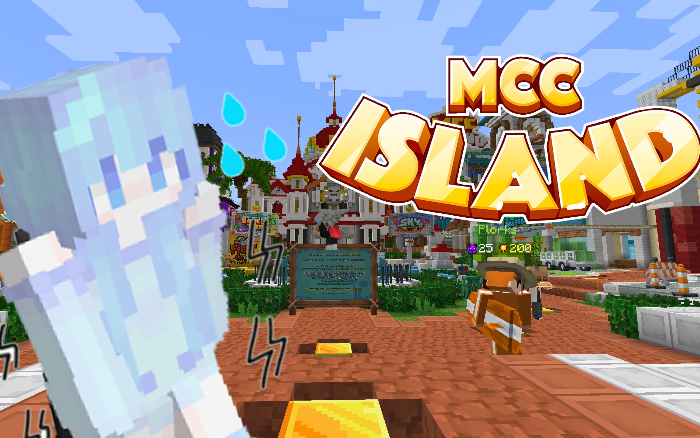 【MCCisland/mcci】好耶,是新的小游戏服!实况解说