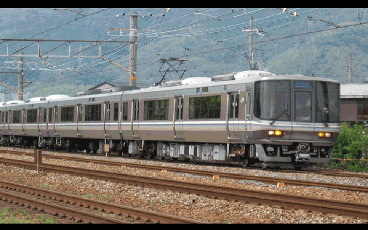 [电车go] jr西日本 东海道线 (京都线→神戸线) 新快速 京都-神戸