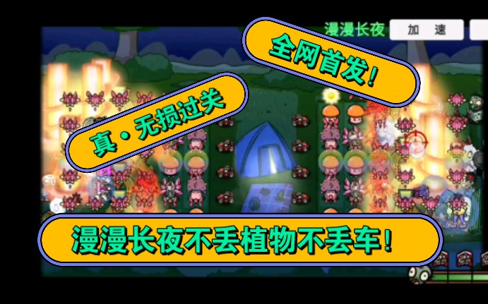 [图]【全网首发】PVZ_BT漫漫长夜不丢植物无损通关！