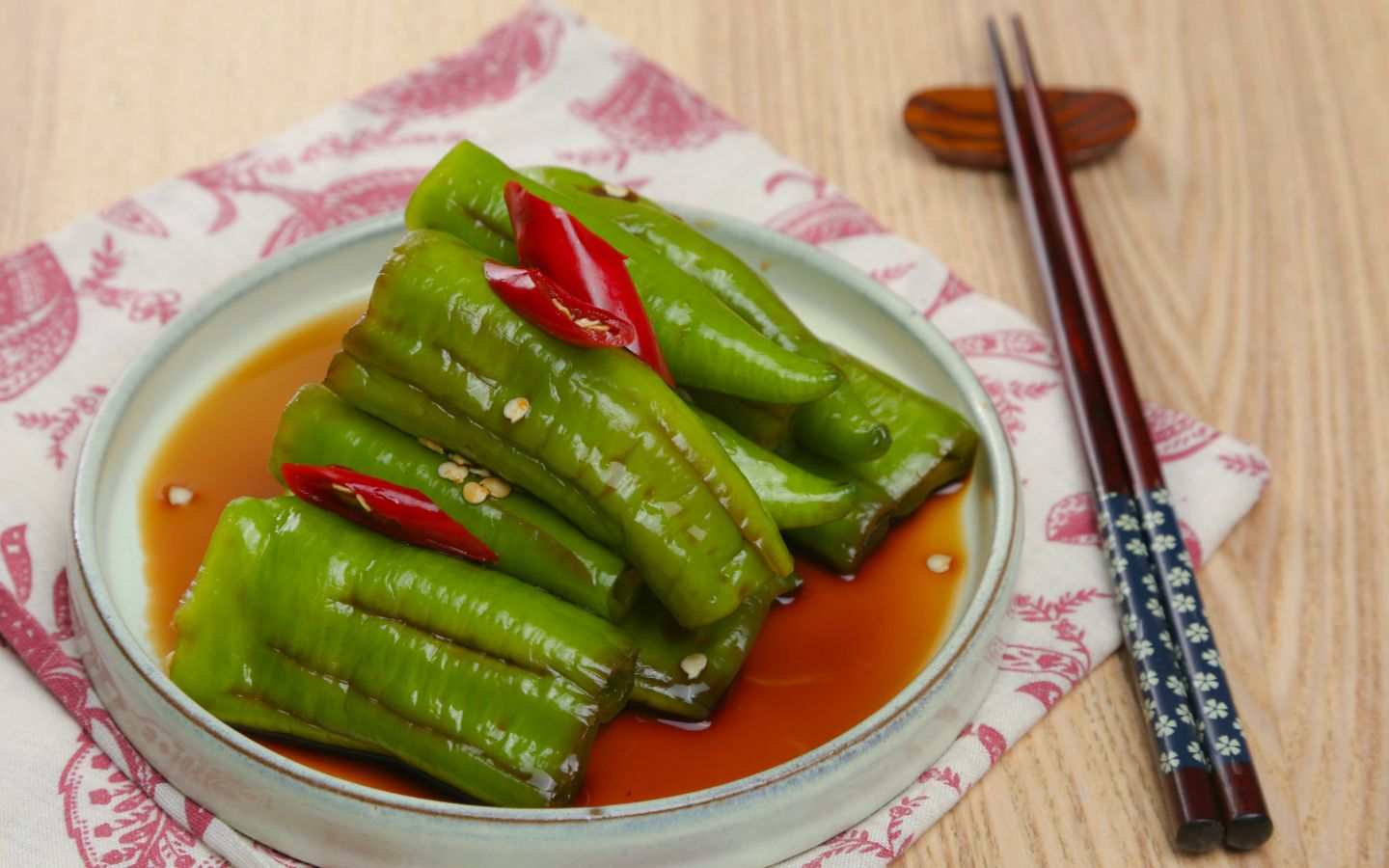 爽口脆脆腌青椒,鲜咸酸辣多vc_哔哩哔哩 (゜-゜)つロ 干杯~-bilibili