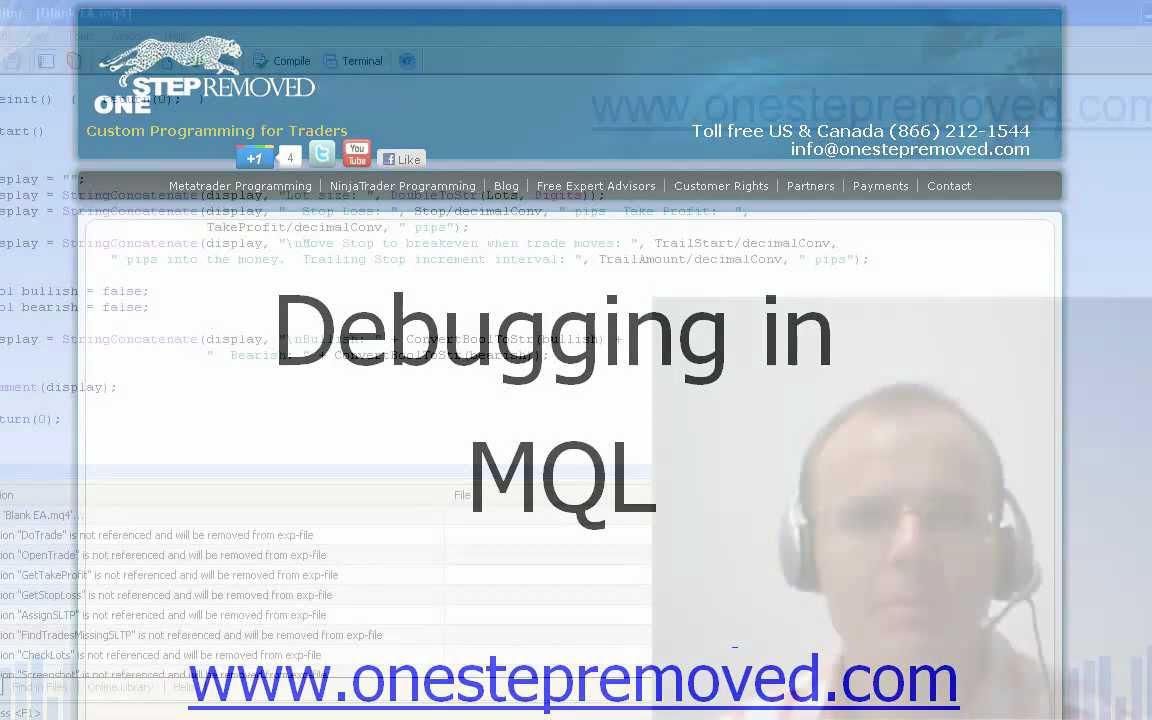 [图]MQL Debugging| MQL调试