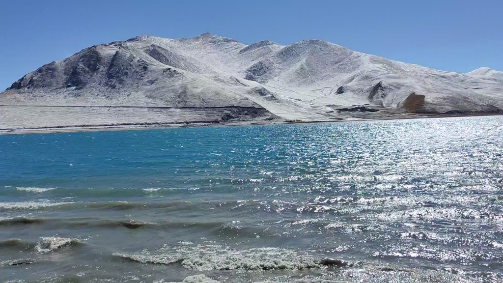 美丽羊湖(冬天的羊卓雍措)