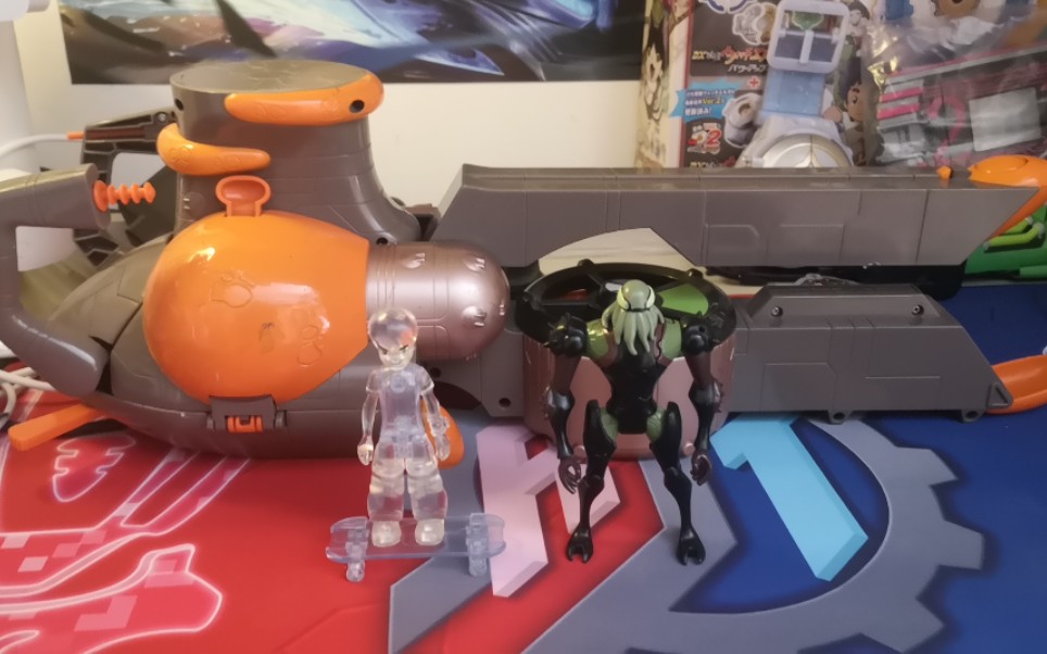 超多玩法的魔贾斯飞船!ben10 少年骇客 经典系列