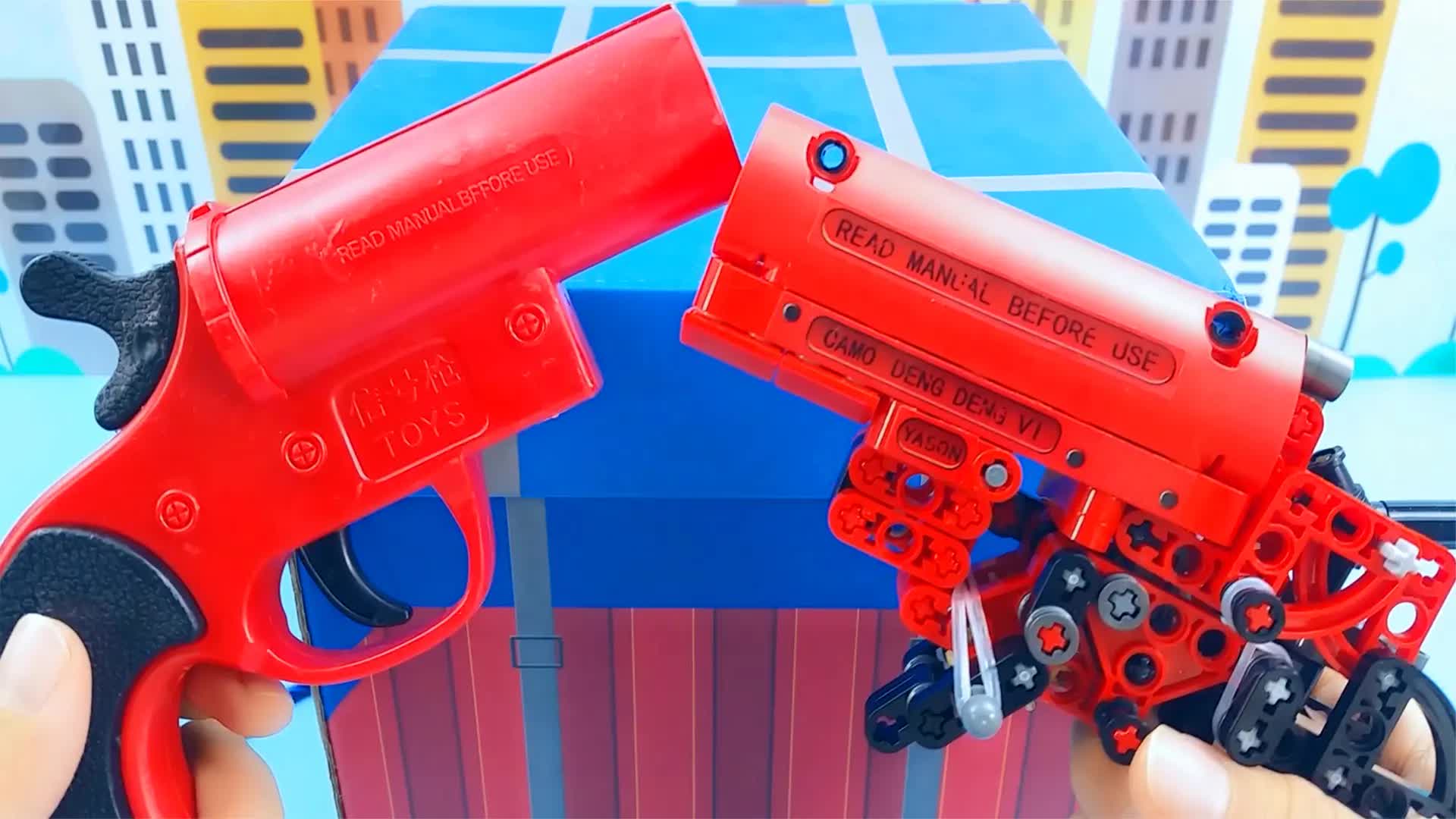 开箱超大的空投箱盲盒