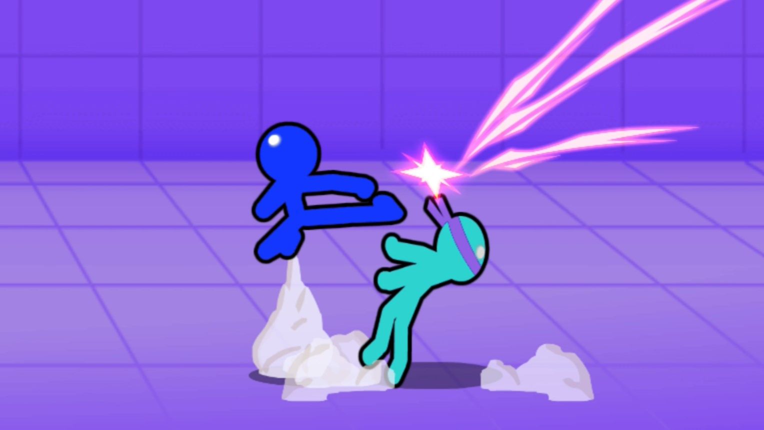 sticky steve 对 asphalta!《stick fighter》