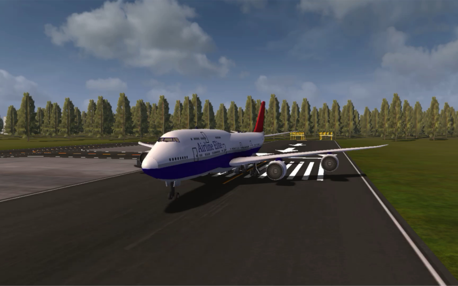 飞行模拟器:波音客机诡异着陆