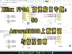 Download Video: Xilinx FPGA 高速接口专题：50 Aurora8B10B上板测试与情况说明