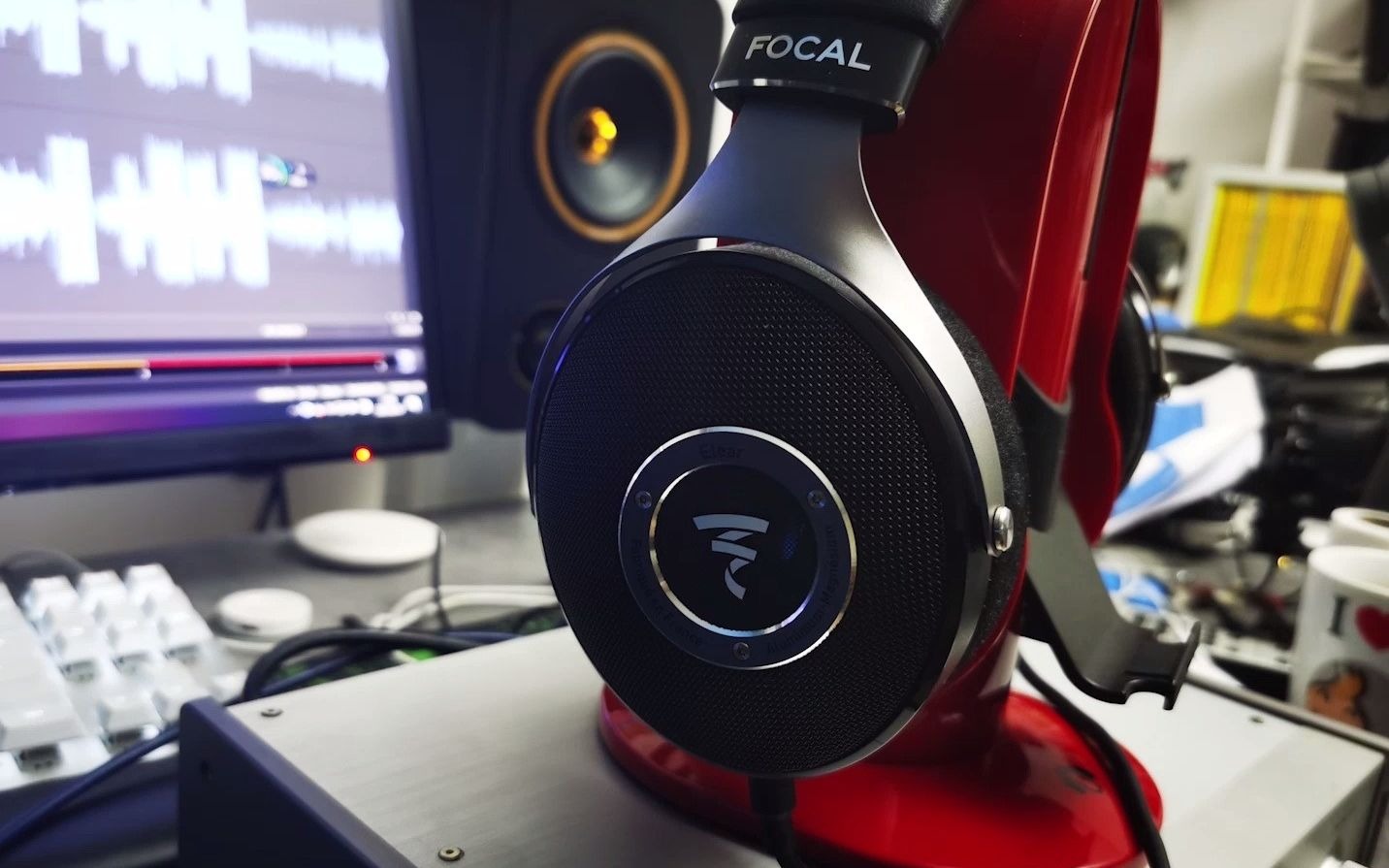 法国劲浪focalelear小乌托邦耳机试听能录箱子耳机也能录啦