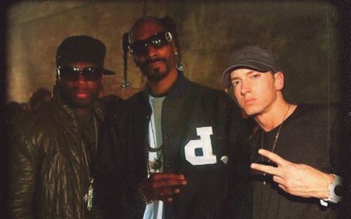 【50 cent】p.i.m.p ft. snoop dogg 03年mtv现场 (eminem致辞)