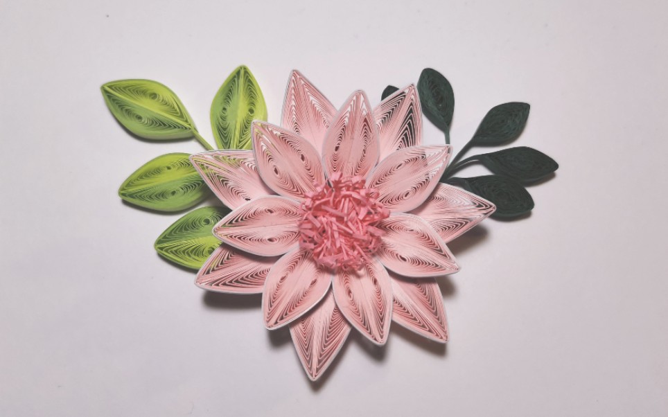 衍纸教程|半圆卷