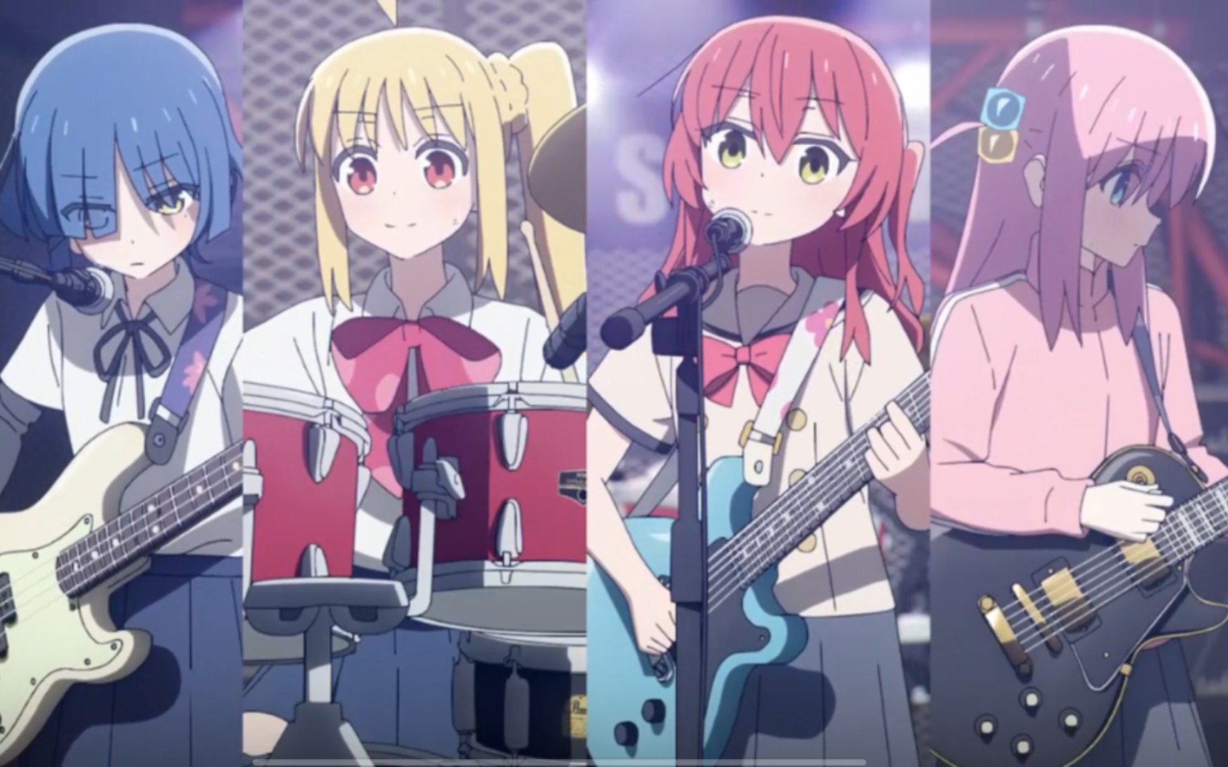 第5话 插曲 結束バンド《ギターと孤独と蒼い惑星 (吉他与孤独与蓝色