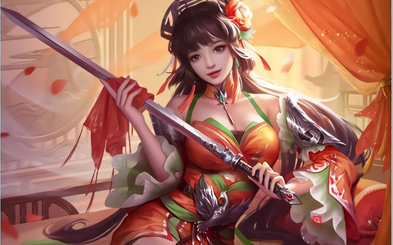 三国杀身材丰腴的大美女武将!双势力无缝切换!谋香香!