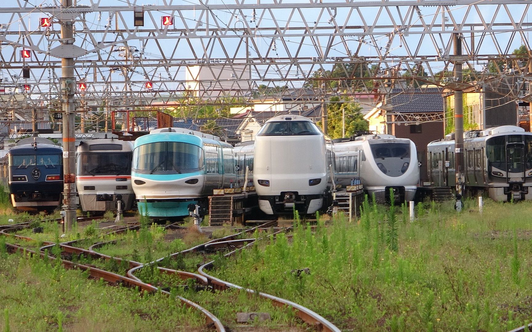 大阪駅地下化前 和歌山駅 加速音を楽しむ78 特急 283系, 287系
