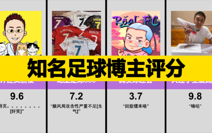 知名足球博主评分!【虎扑锐评】