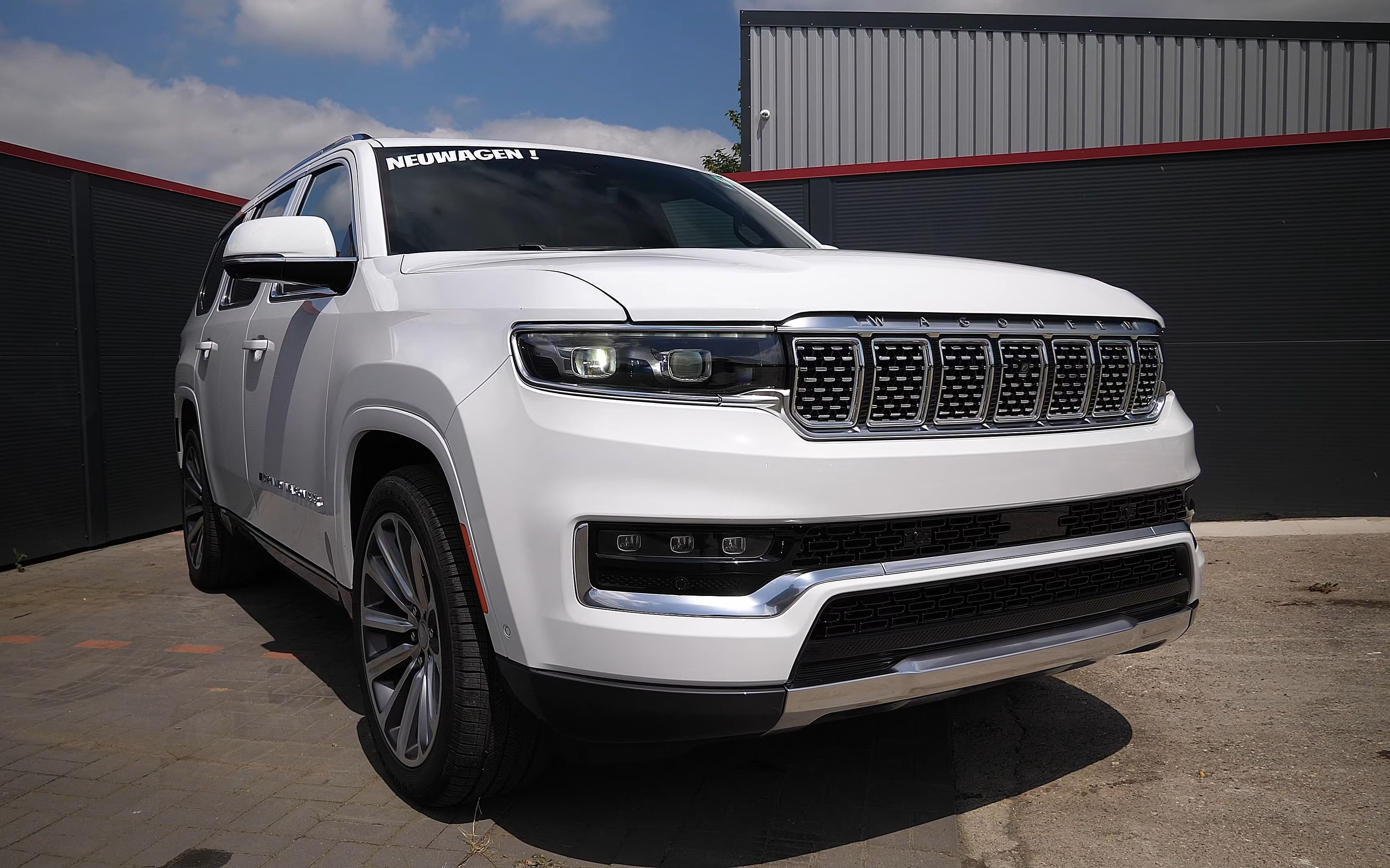 【4k 欣赏】2023款 jeep grand wagoneer suv!