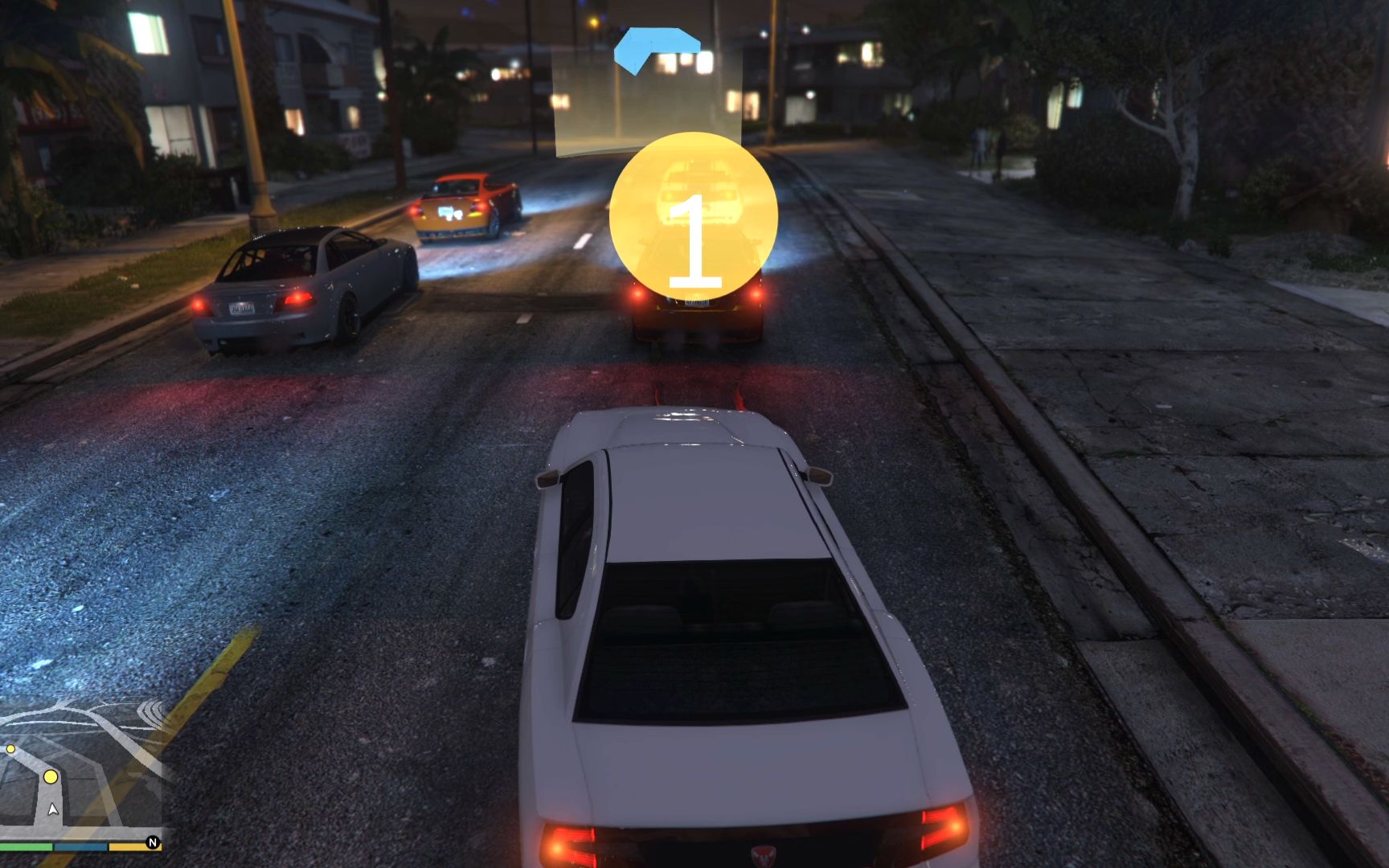 gta5: 街头飙车!富兰克林和混混们的狂飙.冲他丫的!