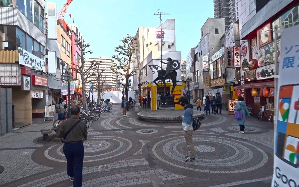 【超清日本】埼玉县 川口駅 周边漫步 (1080p高清版) 2021