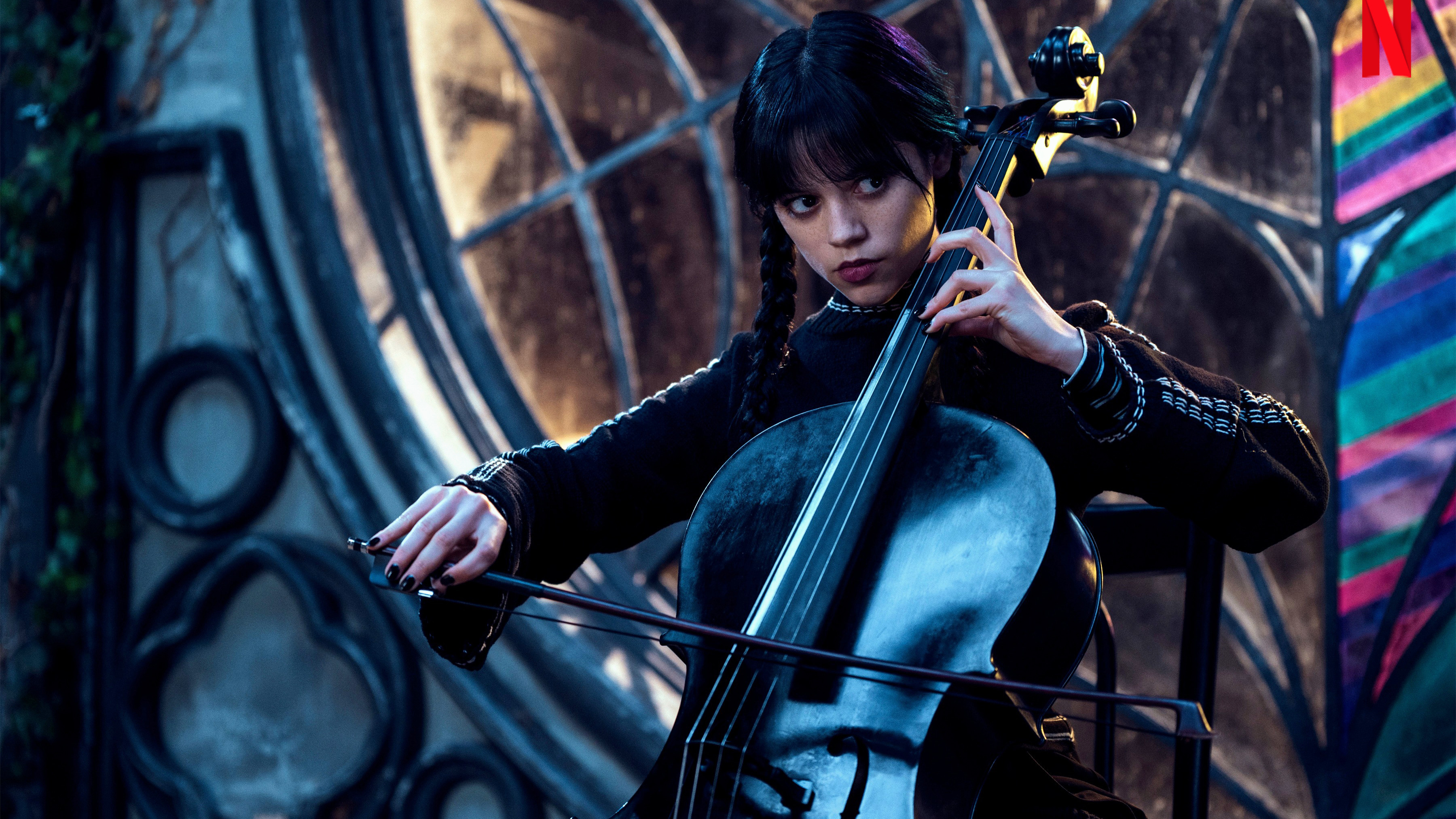 一口气看完美剧《星期三》,哥特萝莉暗黑少女,口碑爆棚!