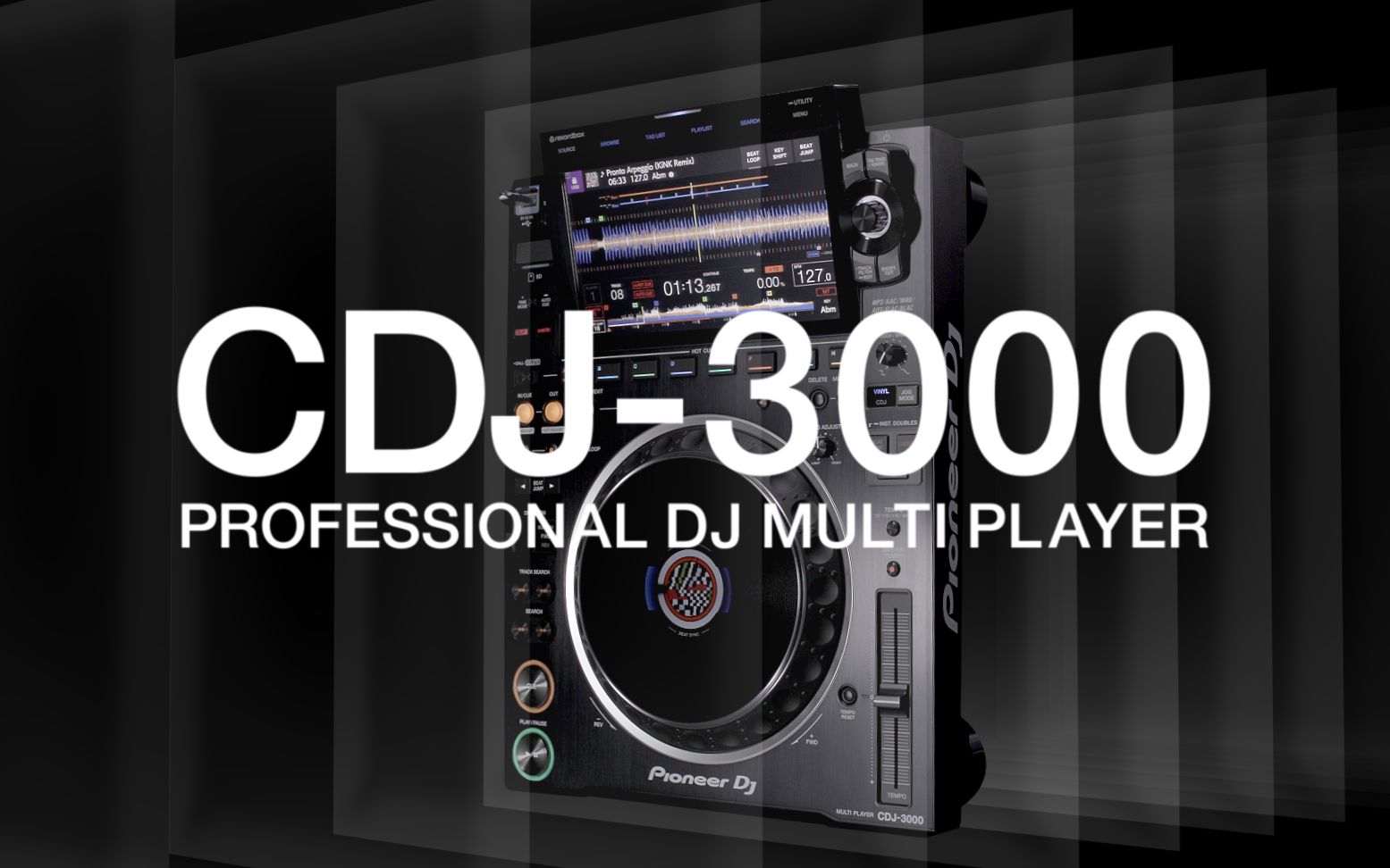 PioneerDJ 新一代旗舰型号 DJ播放器 CDJ3000 A NEW DIMENSION 全新维度哔哩哔哩bilibili