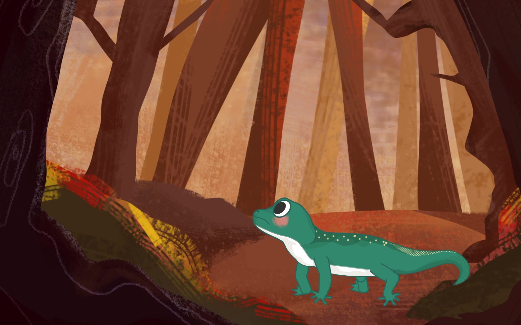 australia guthega skink濒危物种保护公益宣传动画