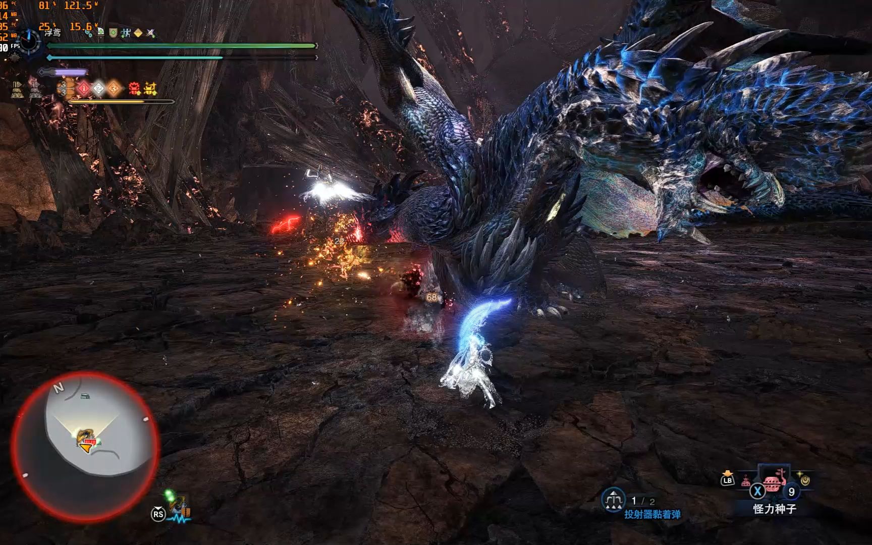 【mhwi】虫棍 ta 煌黑龙 黎明死星 5分11秒