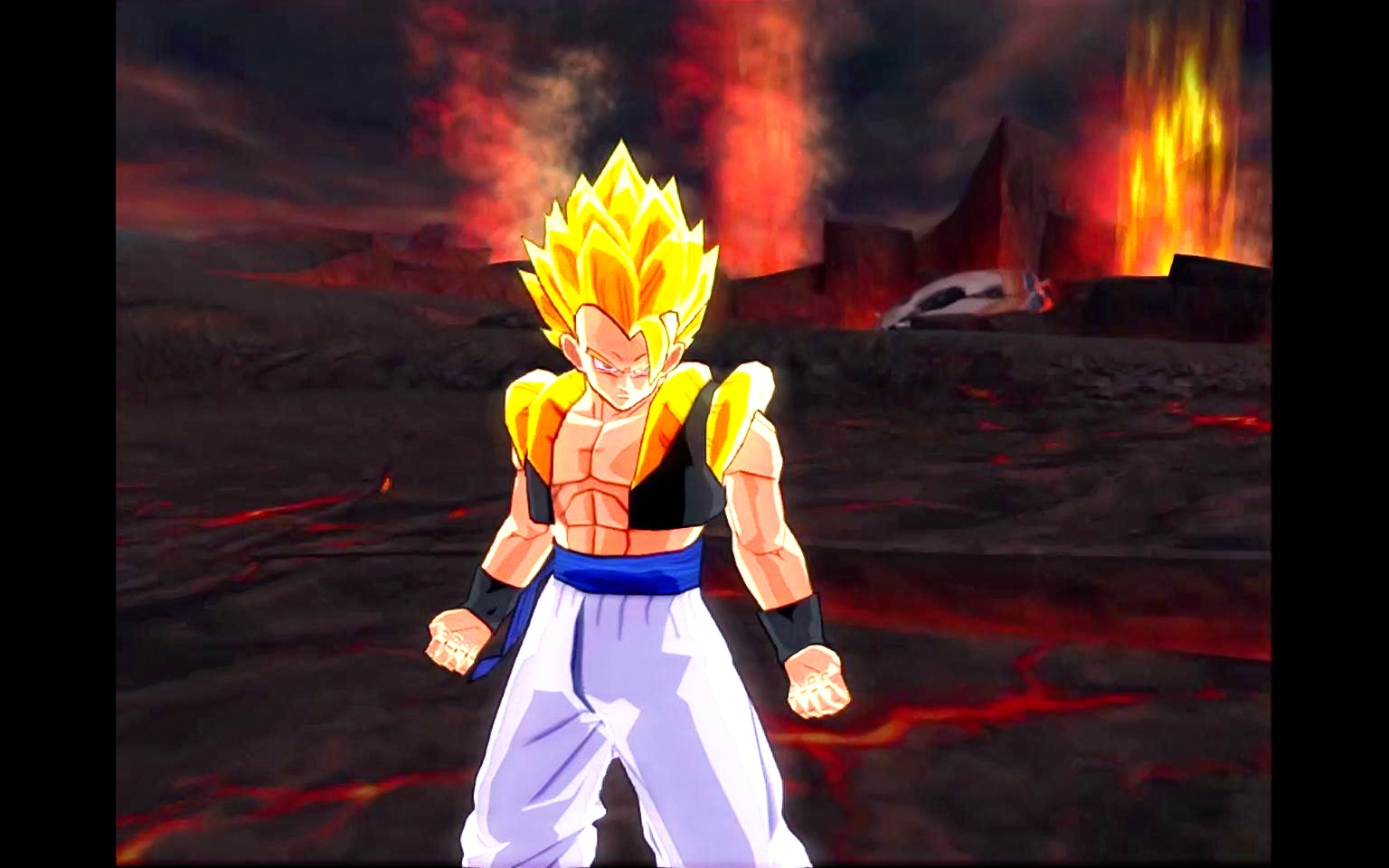 龙珠z电光火石3 超级贝吉特vs悟吉塔