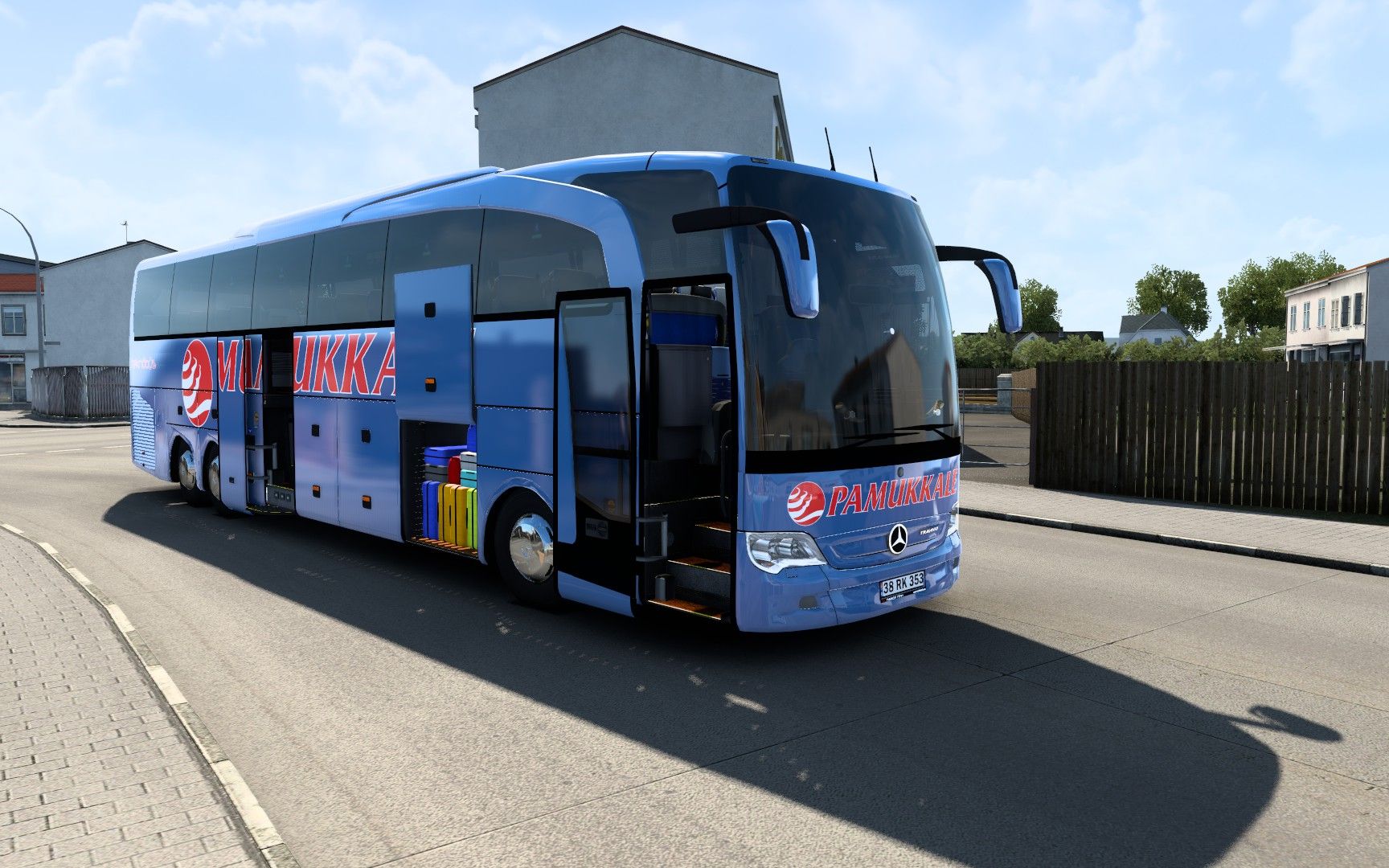 欧卡2mod:奔驰travego 15 17 shd v1.0(1.