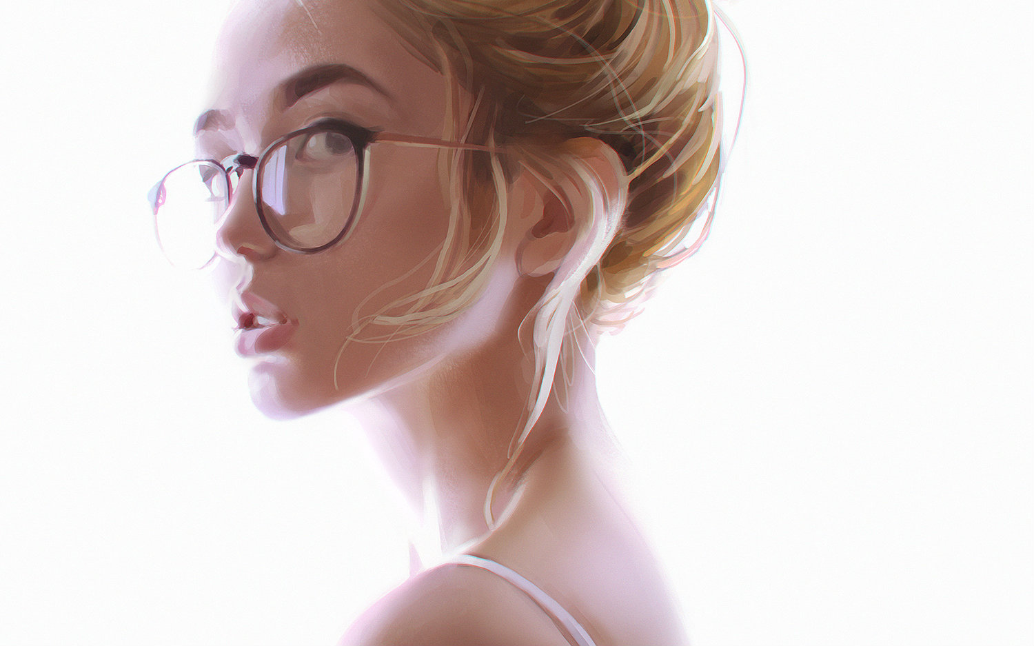 国外画师aimai绘画实录分享数位板绘画教程请自备bgm哦