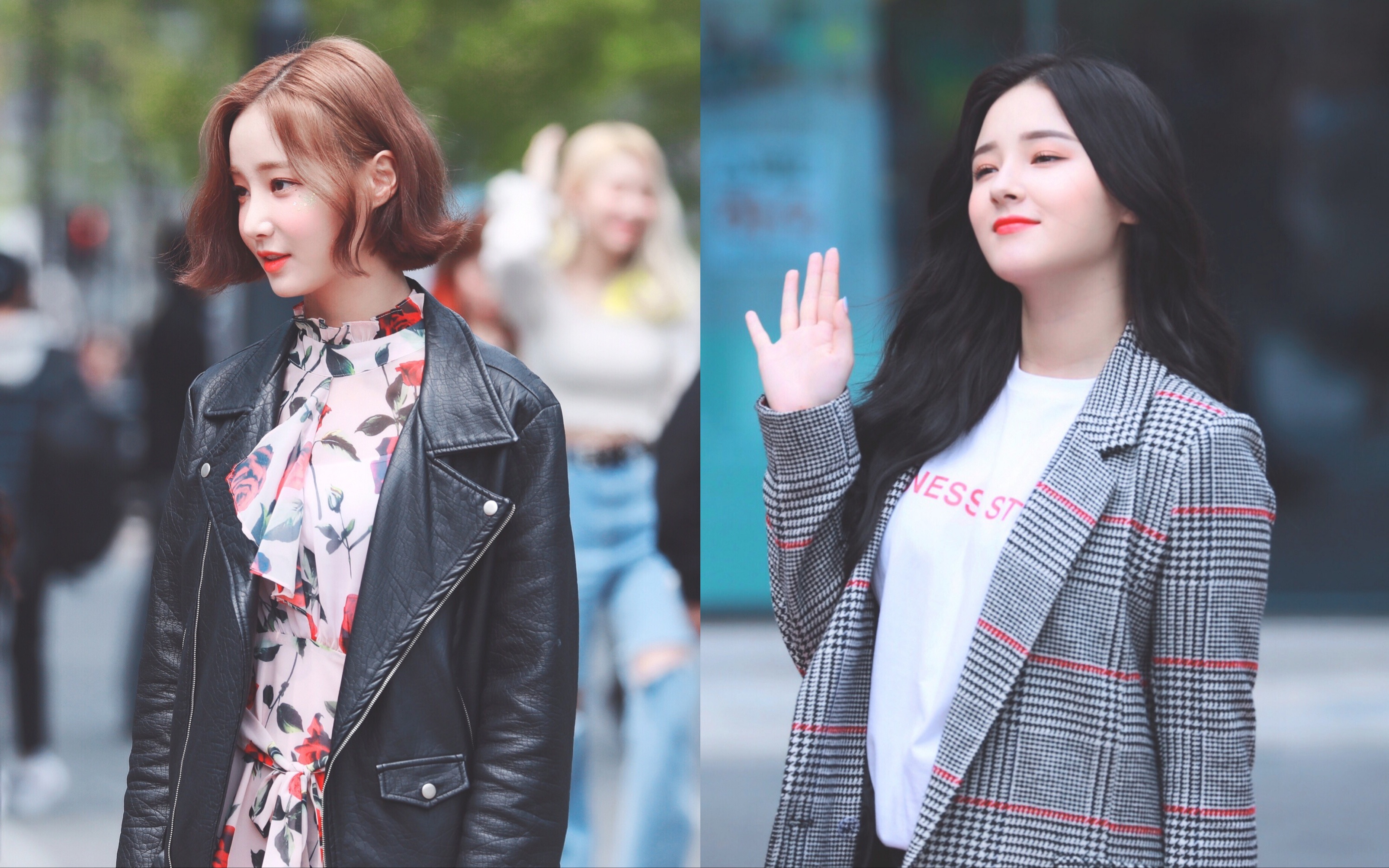 【奶盐】190418 momoland nancy&妍雨 直拍合辑@mcd迷你fm_哔哩哔哩