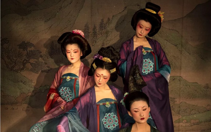 汉唐古典舞女子群舞长安仕女北京舞蹈学院