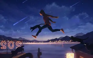 Download Video: Night walks on the rooftops ~ lofi / relax / stress relief