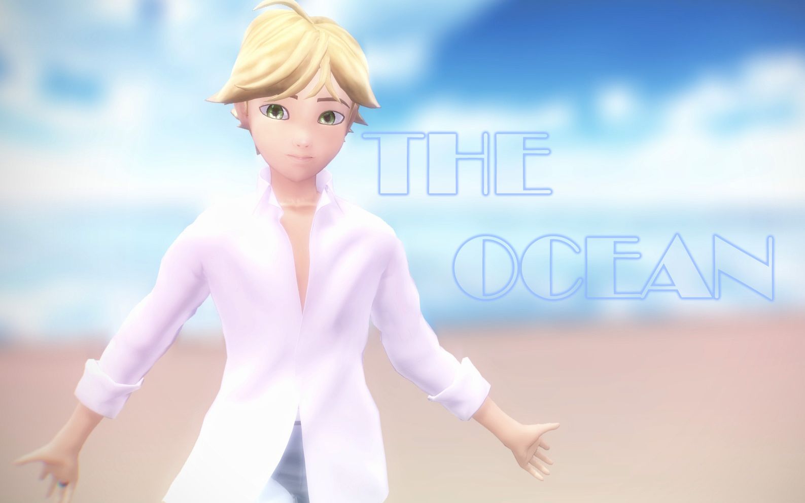 【瓢蟲少女mmd】艾俊的夏日新廣告the ocean