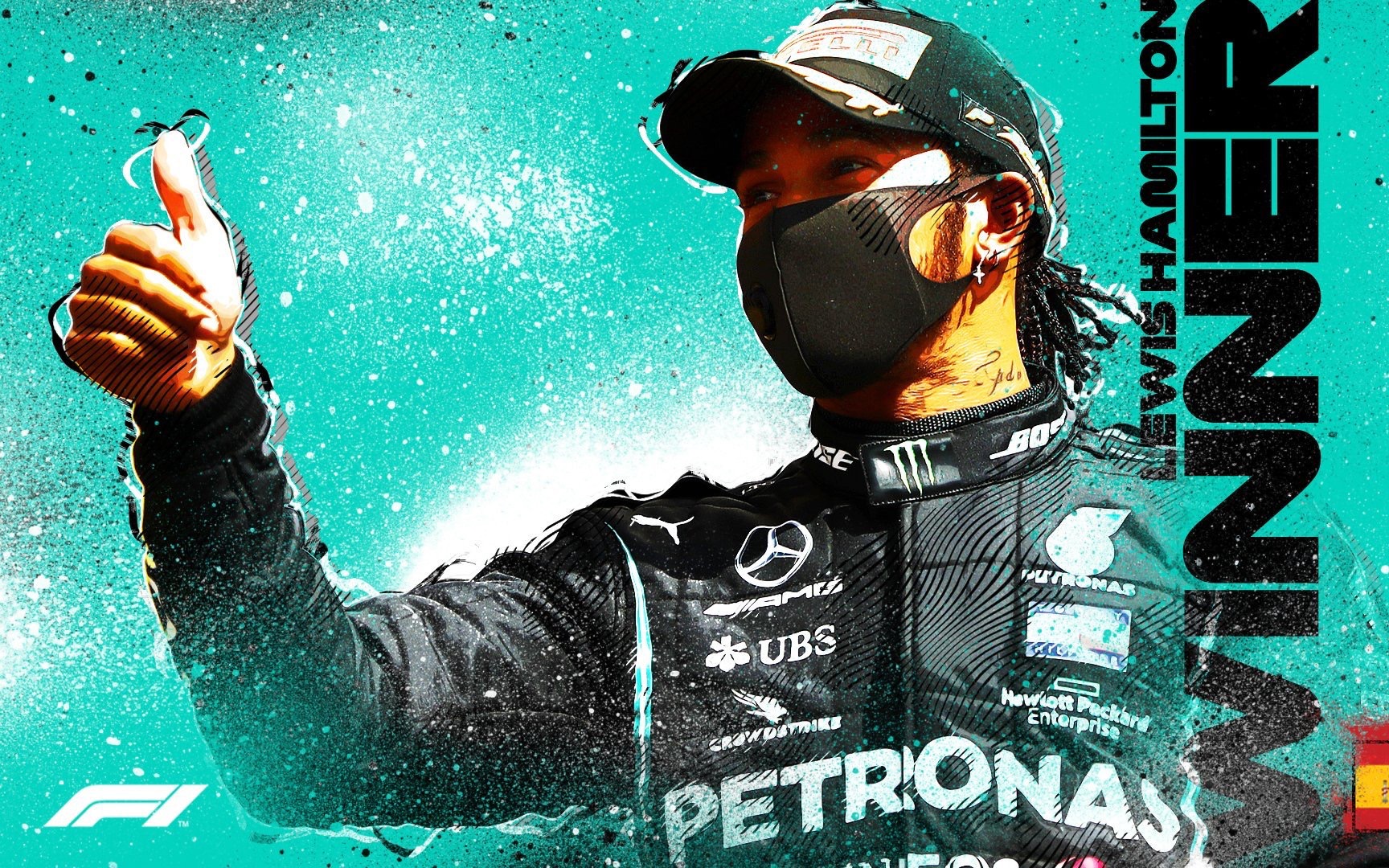 策略师歪头2020f1西班牙站大奖赛正赛全场回放腾讯体育解说