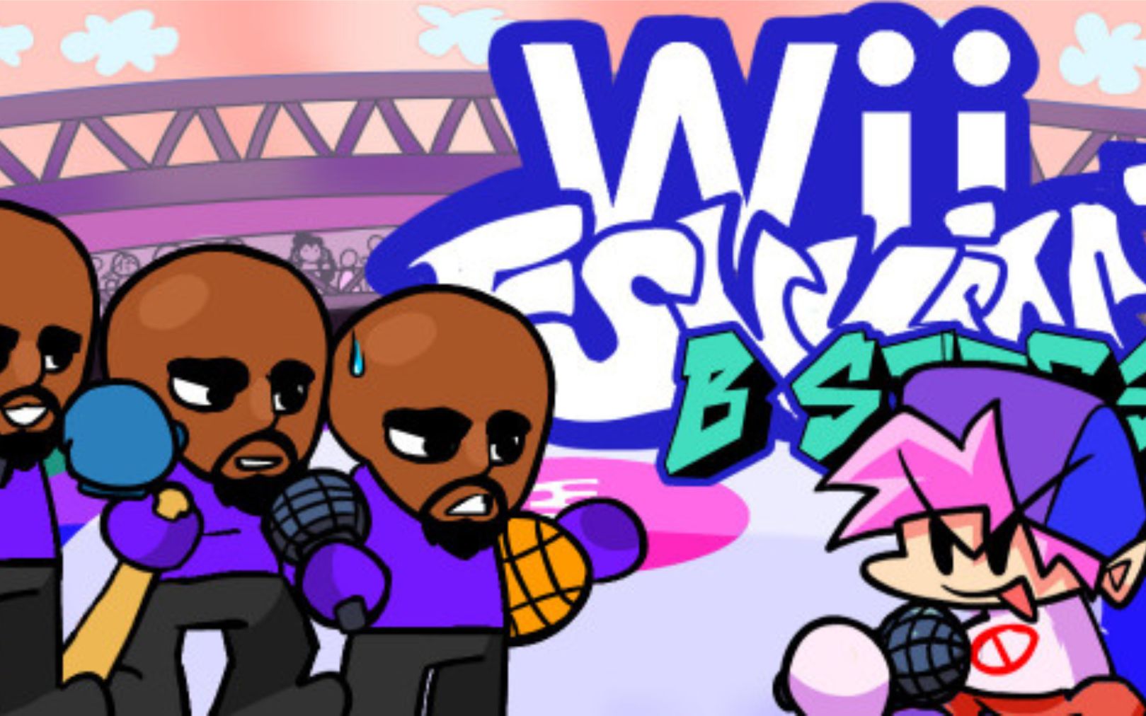 fnf模组 b-sides matt 全流程(非换皮)_哔哩哔哩bilibili