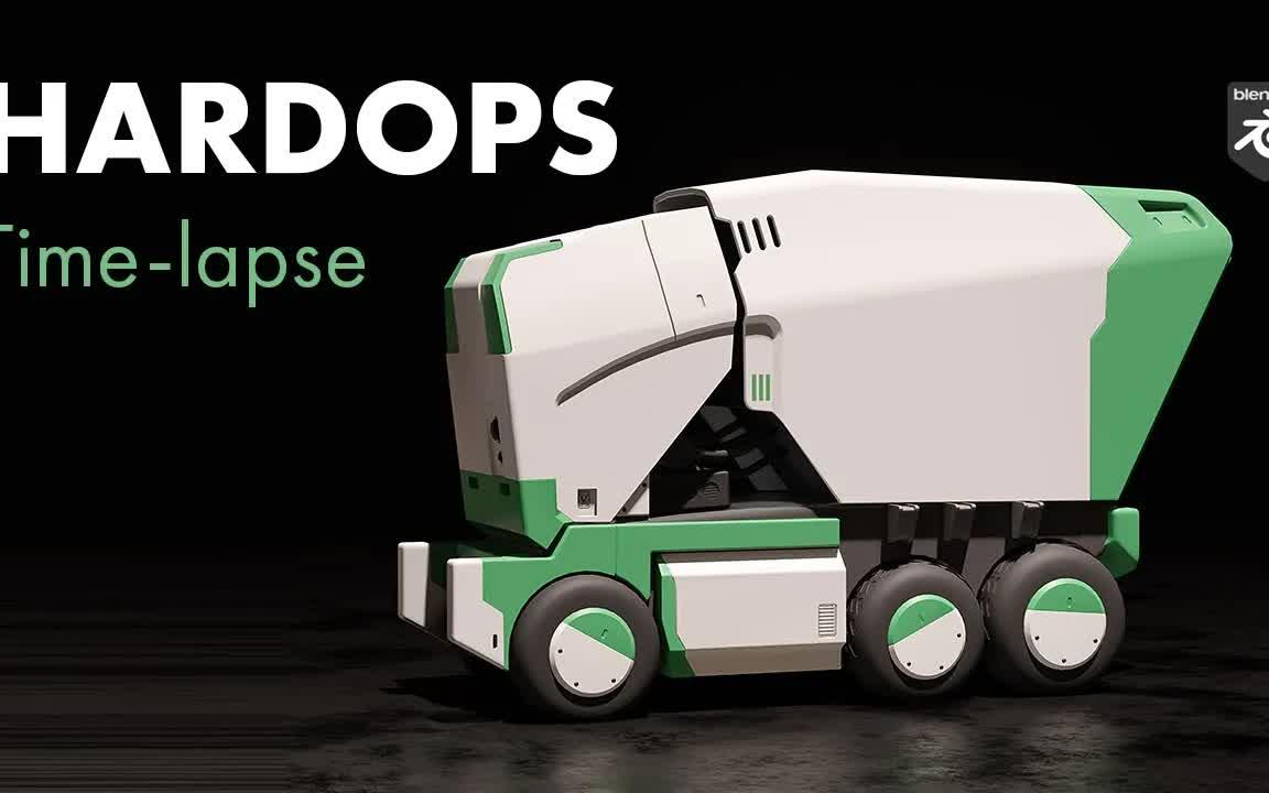 iBlender中文版插件HardOps教程Blender  Hardops 延时硬表面哔哩哔哩bilibili