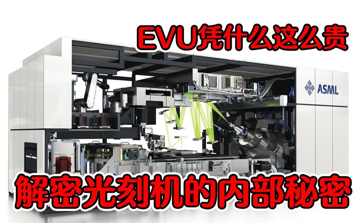 EVU要价上亿,为什么我们无法自行制造光刻机?哔哩哔哩bilibili