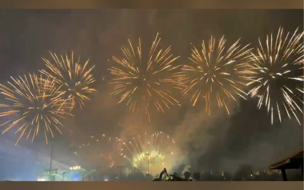 武汉花博汇烟花 全程